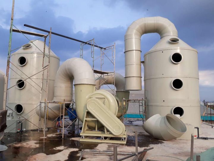 Các phương pháp xử lý khí thải nhà máy công nghiệp hiện đại